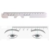 10 Pcs Optical Vernier PD Ruler Pupil Distance Measuring Ruler