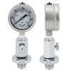 Scuba Diving Air Tank Pressure Testing Checker with 0‑400 Bar