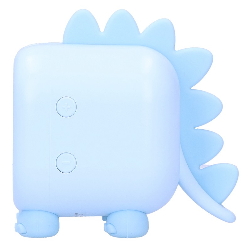 LED Alarm Clock Mini Portable Voice Control Temperature Display USB