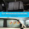 Windshield Sunshade Kit for Toyota Land Cruiser Prado J250 2024-2025