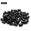 Bonsicoky 60 Pcs Round Rubber End Caps, 3/8" (9.5mm) ID