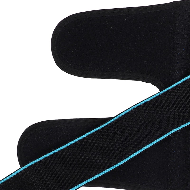 Adjustable straps breathable knee pads (blue black) for sale