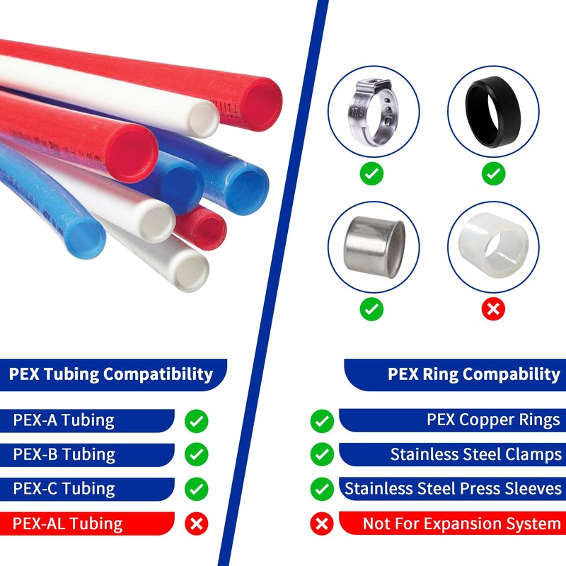 (20 Pack) Lidertik 1/2 Pex Ball Valve Shut Off Valve