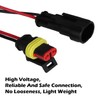 708PCS Automotive Electrical Connectors;Weather Pack Connectors Kit;1 2 3 4