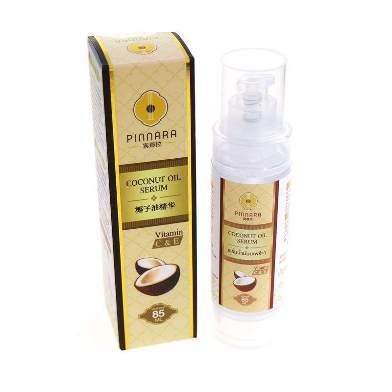 PINNARA Coconut Oil Serum Vitamin C & E for Face,