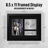 HWC Trading Mel Gibson & Danny Glover Lethal Weapon Framed