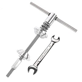 BlueSunshine Bike Headset Cup and Bottom Bracket Press Installation Tool,Bike Headset Press-in Tool,Bicycle Repair Accessories Bearing Installer (Silver)