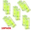 10Pcs Magnetic Small Bubble Level 40mm Mini Square Bubble Spirit