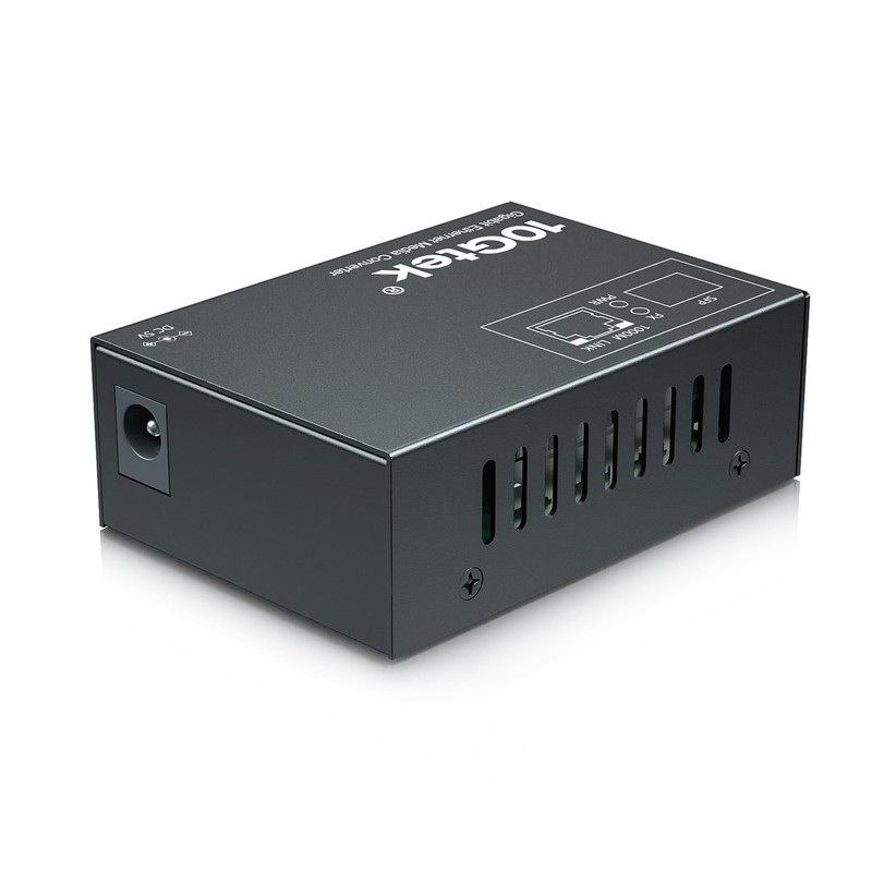 10Gtek Gigabit Optical Media Converter Small Size, Single Mode Dual