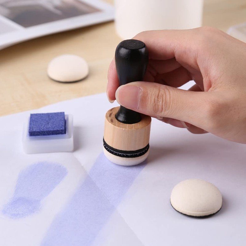 CYFUN DESIGN Mini Ink Paints Mixing Blending Tools with Foams
