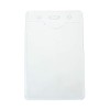 CKB LTD Pack of 10 ID Card Sleeves A7 Transparent