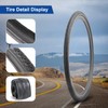 FengCan 700x35C Bike Tire 37-622 700C Bicycle Tire and 700x35/43C
