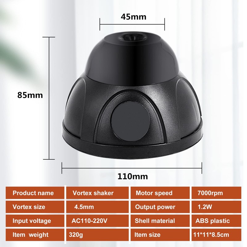 Epidioxi Mini Vortex Mixer Liquid Vortex Mixer 7000RPM Vortex Mixer