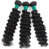 Lizourey Extensiones De Cabello Humano Negro Natural 22in 100gr