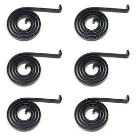 Vital All-Terrain 6 Pack Universal Flat Coil Spring for Dump Truck Tarp System Replaces Buyers 3011876 - Heavy Duty Torsion Spiral