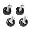 3" Diameter, Shelving Wheel Compatible with Seville Classics Heavy Duty