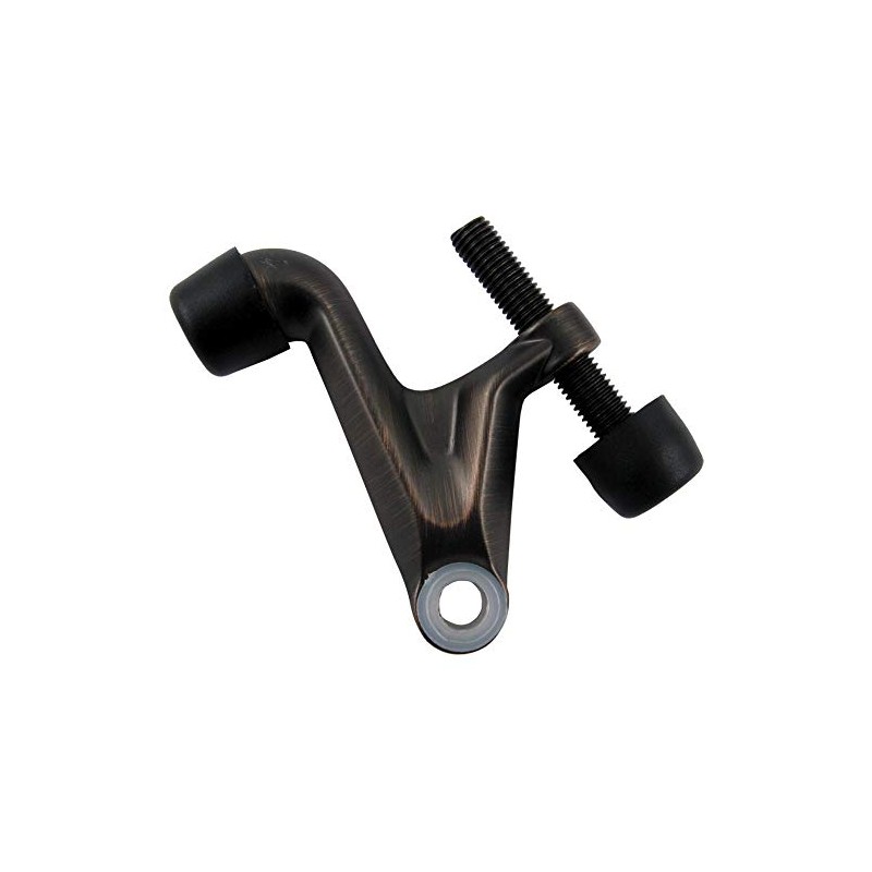 Heavy Duty Adjustable Hinge Pin Door Stop Vintage Venetian Bronze