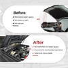 Front Hood Lift Struts, Bolt in System Hood Supports Struts