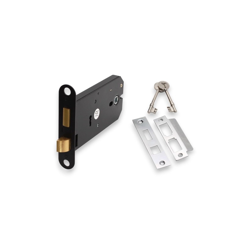 Infinity Decor Heavy Duty 150mm 3 Lever Iron Horizontal Mortice