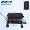 Nice C Wagons Carts Foldable, Collapsible Wagon, Folding Double Decker