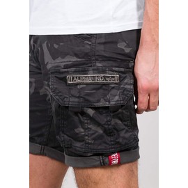 ALPHA INDUSTRIES Men's Cargos Crew Short Camo Shorts for Men