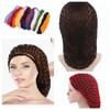 AMateschitz Pack of 2 Mesh Crochet Hair Net Women's Crochet