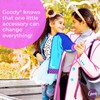 Goody Ouchless Polyband Hair Ties - 250 Ct, Clear, Latex