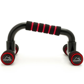 CampTeck U6664 Push Up Bars Stand with Foam Grip Handle for Chest Press, Home Gym Fitness Exercise, Strength Training - 1 Pair