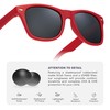 LEICO FASHION Kids Polarized Retro Sunglasses for Boys Girls Age