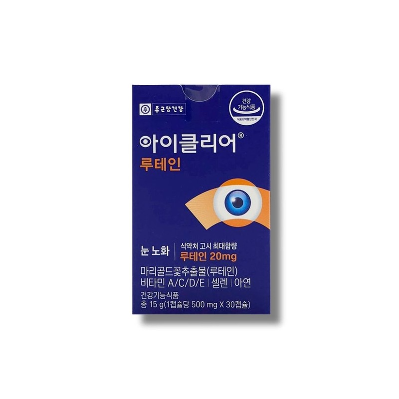 Chong Kun Dang Health iClear Eye Love Lutein 500mg 30