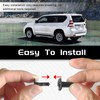 20pcs Mudguard Panel Clips Fasteners & Push-Type Clips Compatible with