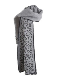 Libeauty Winter Scarf Classic Scarf Long Scarf Elegant Scarves for Women Elegant Warm Blanket Retro Ethnic Leopard Print Scarf for Women