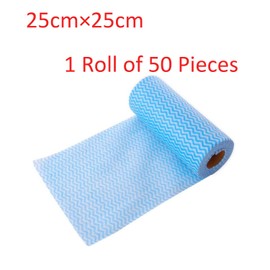 Sonwaha 4 Rolls of Lazy Rags, Disposable Cleaning Cloths, Woven Cleaning Cloth, Cloths, Multi-Purpose Dusting Cloths for Home, Kitchen, Total Disposable Cleaning Cloths