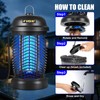 FVOAI Bug Zapper Outdoor, Mosquito Zapper, Fly Zapper, Insect Zapper