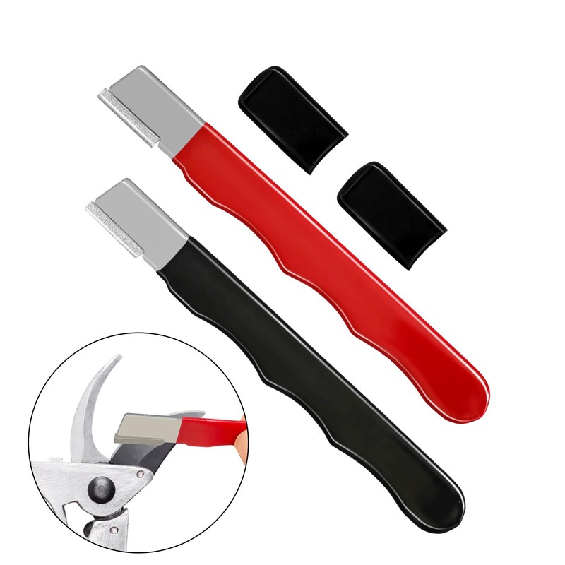 6 Pack Garden Tool Blade Sharpener Portable Blade Sharpener for