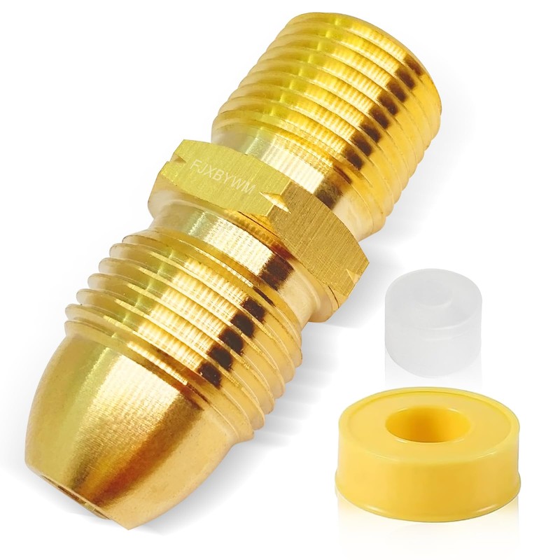 Brass Propane Adapter – Adapter Male POL To 1/2" Male