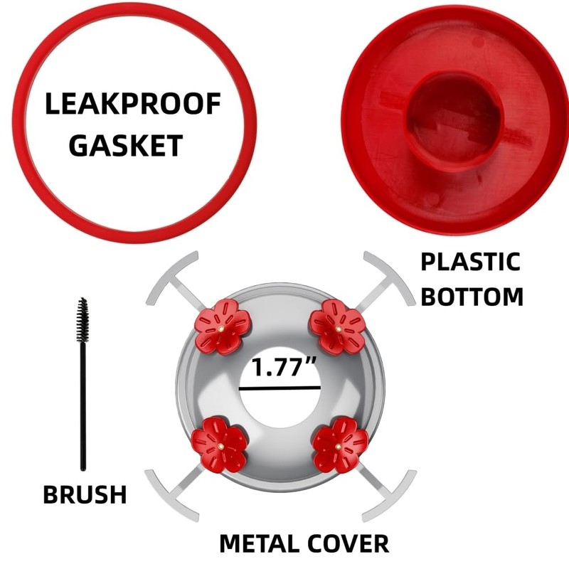 WOSIBO Hummingbird Feeder Bottom