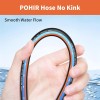 POHIR 150FT Pressure Washer Hose 1/4" 4000PSI Kink Resistant Power