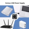 4 Pack USB Brushless Cooling Fan 40mm High Performance DC