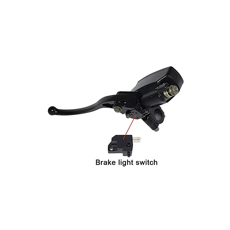 Brake Clutch Lever Master Cylinder Set for Motorcycles 0.9 inch