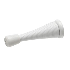 Everbilt White Spring Doorstop