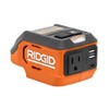 RIDGID 18V Cordless 175-Watt Power Inverter (Tool Only) (Renewed)