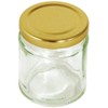 Tala Round Preserve Jar with Screw top lids, 190ml, Gold