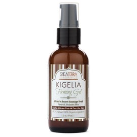 Shea Terra Kigelia Age Defense Collection – Gel reafirmante | Gel facial antienvejecimiento con esteroles vegetales para una piel suave y animosa, 2 onzas