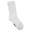 Bamboo Viscose Non-Binding Socks, 6 Pairs, Soft Loose Fitting Wide