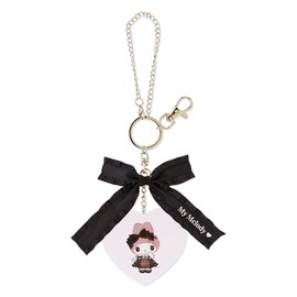 Sanrio 588628 My Melody Bag Charm, Secret Melody, Character Series, 3.5 x 0.2 x 5.9 inches (9 x 0.5 x 15 cm)