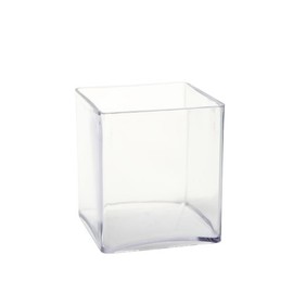 10cm Acrylic Cube Vase