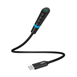 MillSO USB Microphone for PC and Laptop, Portable Gooseneck USB Computer Microphone Mute/Noise Reduction/Omnidirectional External Mini USB Microphone for YouTube, Streaming, Recording, Gaming