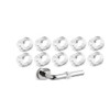HKB Door Handle Buffer - Pack of 10 Transparent Door