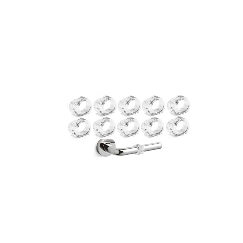 HKB Door Handle Buffer - Pack of 10 Transparent Door